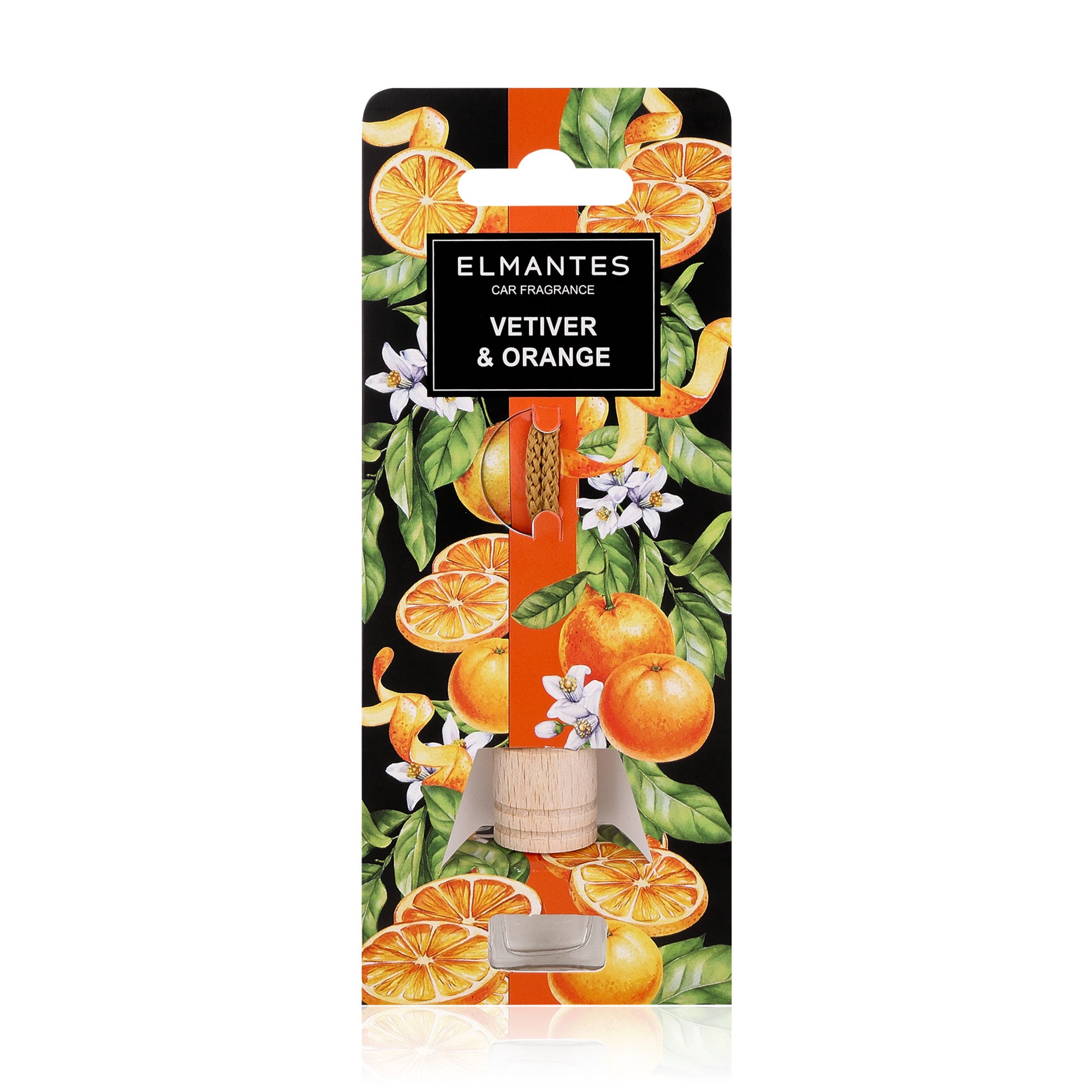 Ароматизатор для авто Elmantes Vetiver &amp; Orange, 5 мл