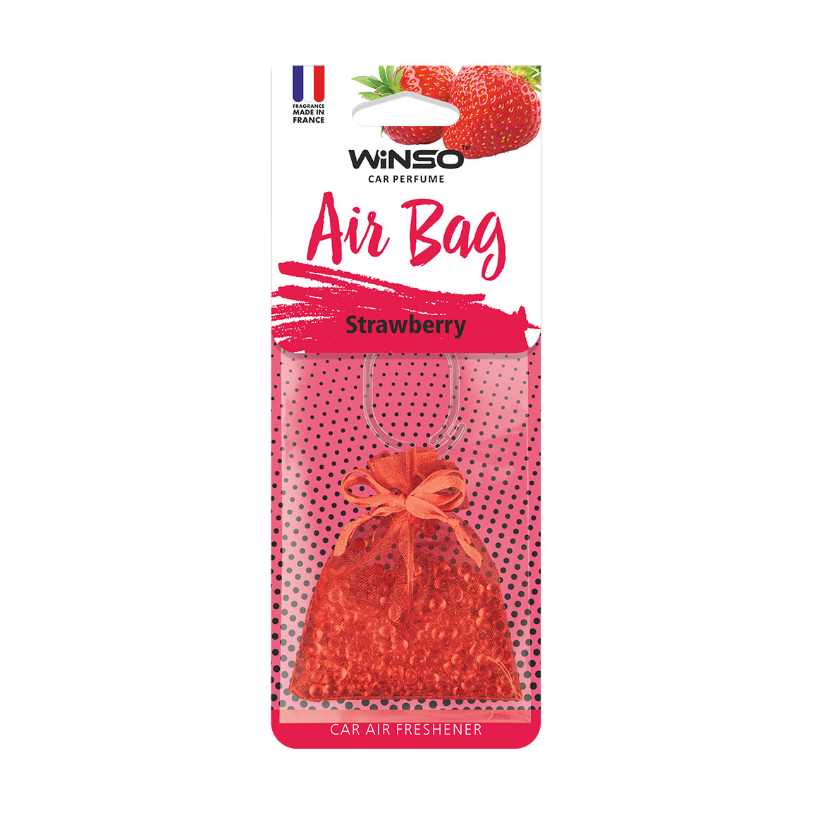 Ароматизатор для авто Winso Air Bag, Strawberry, 20 г