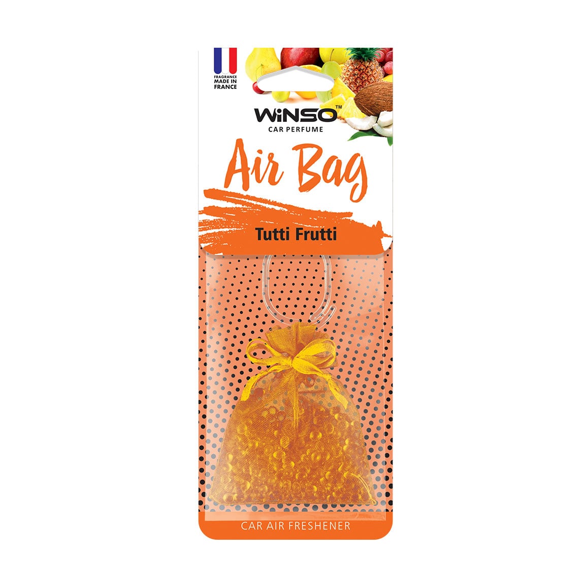 Ароматизатор для авто Winso Air Bag, Tutti Frutti, 20 г